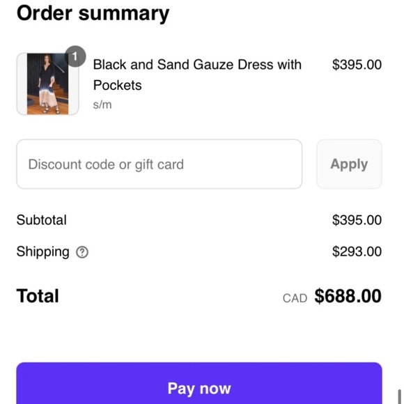 Ocean+Main Los Angeles 100% Cotton Gauze Kaftan Size L/XL Pit 21 - Picture 3 of 17